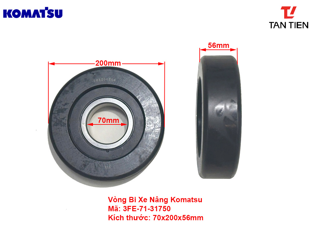 Vòng Bi Komatsu 3FE-71-31750